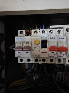 Burnt Circuit Breaker Terminal